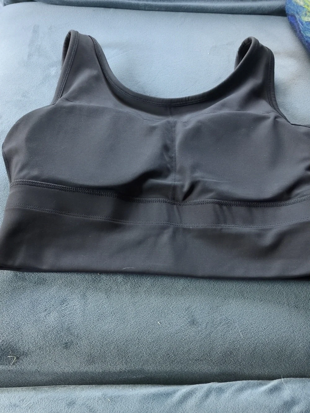 Dark Gray Sports Bra M - Picture 3 of 3